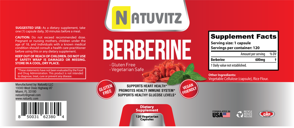 Berberine Properties