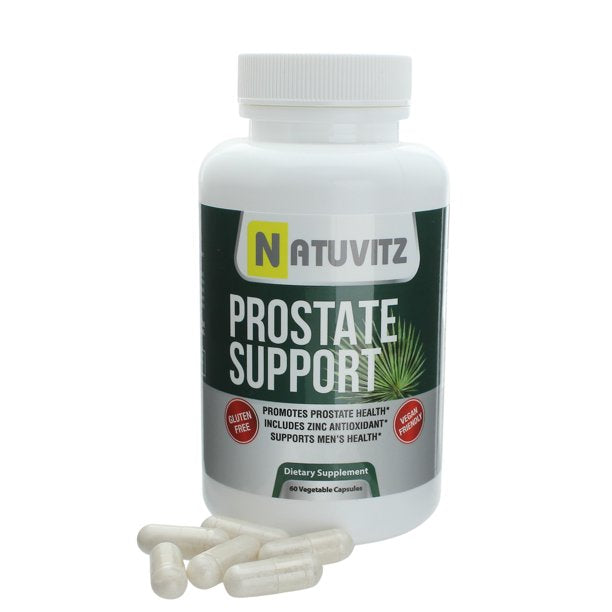 Prostate Support w/Saw Palmetto - Powerful Proprietary Blend - NATUVITZ