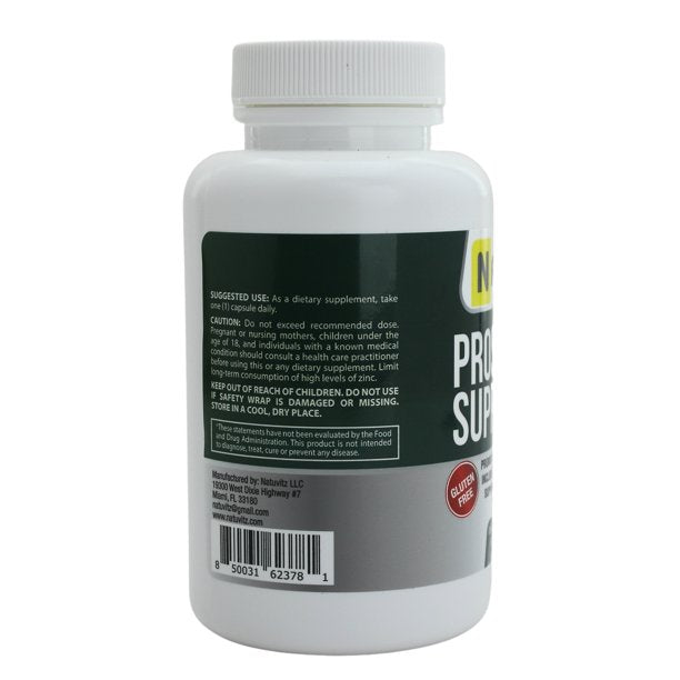 Prostate Support w/Saw Palmetto - Powerful Proprietary Blend - NATUVITZ